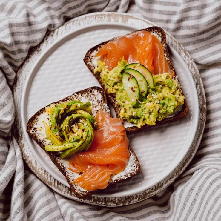 LACHS FRÜHSTÜCK